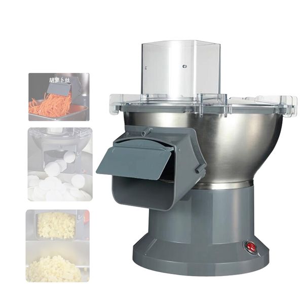 Máquina elétrica de corte de vegetais, 110v 220v, repolho, pimenta, batata, cebola, fatiador comercial automático de vegetais