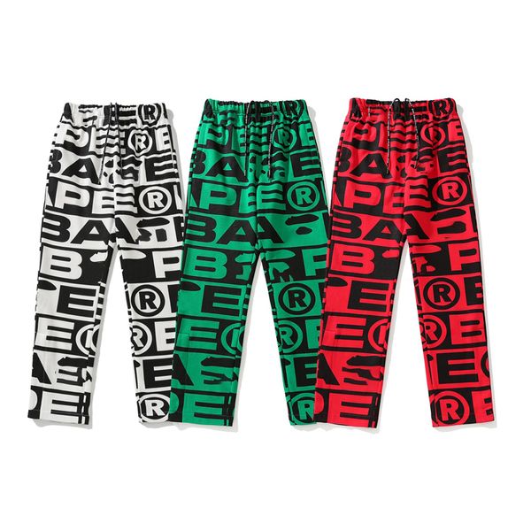 Pantaloni lunghi abbinati da uomo e da donna, pantaloni mimetici, pantaloni sportivi casual, comodi e larghi, alla moda e versatili, dal design unico M-3XL