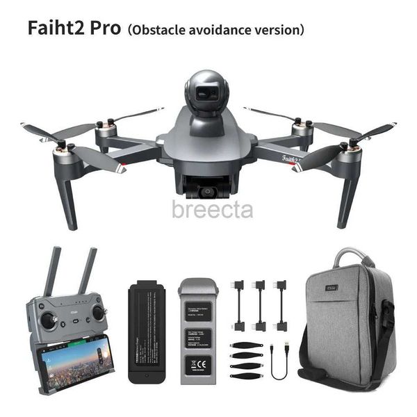 Drones CFLY 2pro Drone Câmera Gimbal de 3 eixos 4K 5 direções de detecção de obstáculos 29 minutos Tempo de voo 6km Transmissão ldd240313