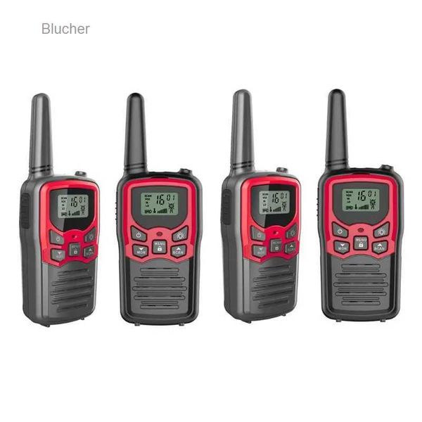 Walkie Talkie Walkie Talkies für Erwachsene, große Reichweite, 6er-Pack, 2-Wege-Funkgeräte, bis zu 5 Meilen Reichweite im offenen Feld, 22 Kanäle FRS/GMRS (keine Batterie) L2403