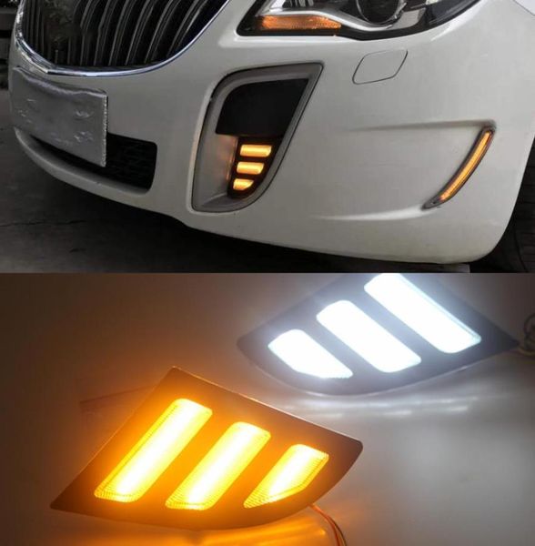 1 conjunto de luzes diurnas led luz de nevoeiro abs 12v drl para buick regal gs opel insignia 2010 2011 2012 2013 2014 2015 20162766760