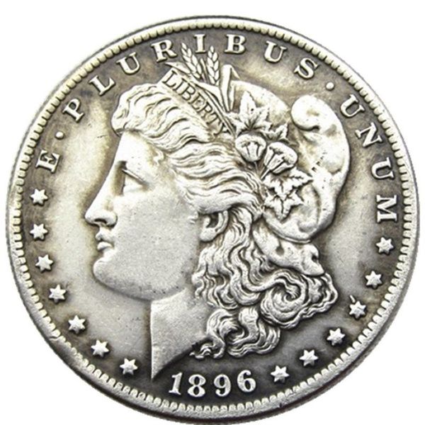 US 1896-P-O-S Morgan Dollar Argento placcato Monete copia artigianato in metallo muore fabbrica di produzione 280t