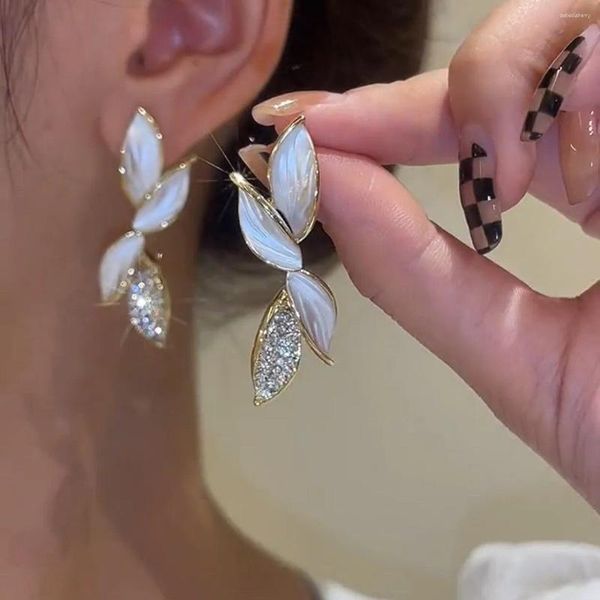 Baumeln Ohrringe Koreanische Mode Schmuck Kristall Quaste Lange Aussage Für Frauen Geschenke Brincos Pendientes Großhandel