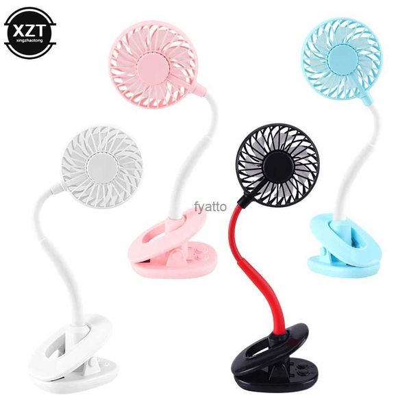 Fãs elétricos USB Clip Fan Mini Aromaterapia Dormitório Mesa de Cabeceira Ângulo Ajustável PortableH240313