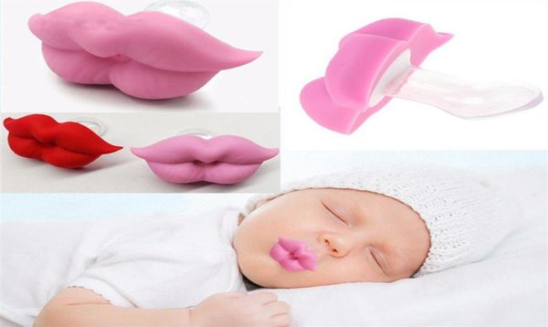 Chupeta casual unissex para recém-nascidos, chupeta de silicone para boca de bebê, fofa, reforçada, chupeta para lábios, gengivas do bebê 1067227