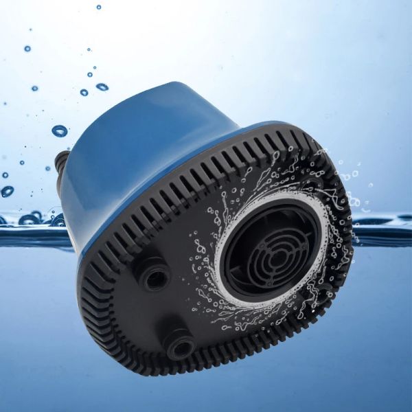 Pompe Pompa con filtro per acqua pulita ultrasilenzioso Pompa sommergibile Basso livello dell'acqua Aspirazione sul fondo Circolazione Stagno per pesci Acquario Serbatoio Fontana