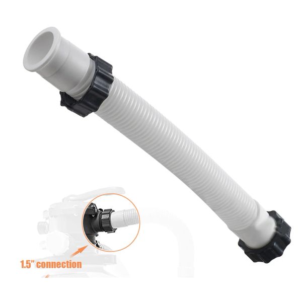 Accessori Tubo per piscina per Intex 11535 Pompa per filtro a sabbia per piscina Tubo di collegamento per vasca idromassaggio Terme Piscina Tubo di prolunga per piscina 16