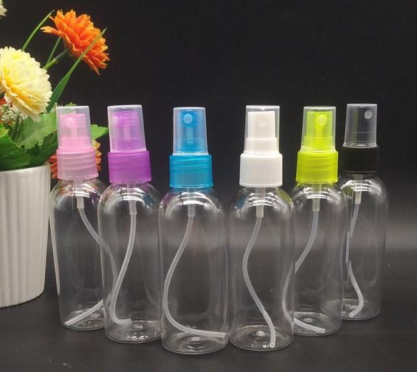 Großhandel Packflaschen PC Sprühflasche Mini Plastik transparent klein leer für Make -up und Hautpflege nachfüllbare Reise verwenden Sie l Speicher ZZ