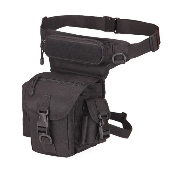 Pacote para o ar livre Molle Drop Saco de pernas homens impermeabilizados Military Pack Pack Warged Game Exército EDC Fanny Pack Hunt Cycling Acessórios