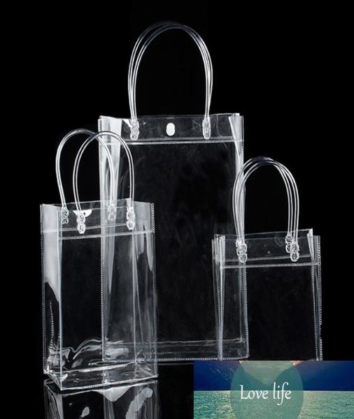 Borsa in plastica trasparente in PVC Borsa trasparente impermeabile per scarpe per riporre bottiglie d'acqua per borse a tracolla per la casa Organizzatore9299518