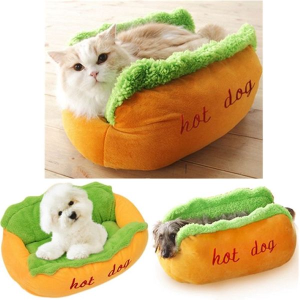 Cão sofá cama macio quente pet cama almofada do cão almofada em forma de u padrão inverno quente canil para gato dogs252y