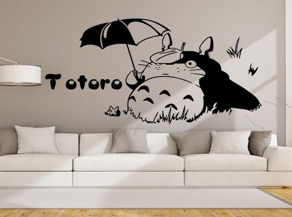 Meu vizinho Totoro filme stills adesivos de parede removível decalque da parede quarto sala de estar decor9186291