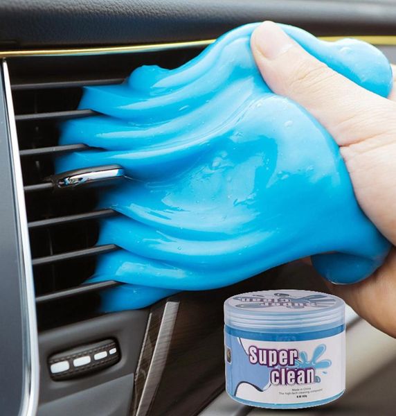 Pulisci colla gomma gel di silice tastiera per auto polvere sporco detergente carino verde melma pratico durevole di alta qualità magico morbido appiccicoso5531658