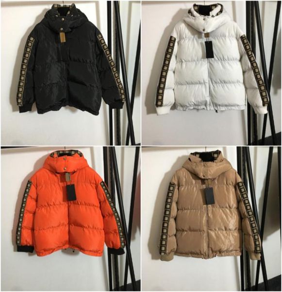 Women039s Down Parkas Jaqueta Reversível Tops Senhoras Casacos Casacos de Inverno Com Capuz Casaco Grosso Casual Quente À Prova D 'Água Greatcoat8459310