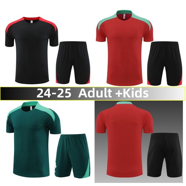 2024 2025 Kit de treino de futebol utilizado pela selecção portuguesa de futebol JOAO FELIX RUBEN DIAS uniforme de treino de futebol infantil e adulto