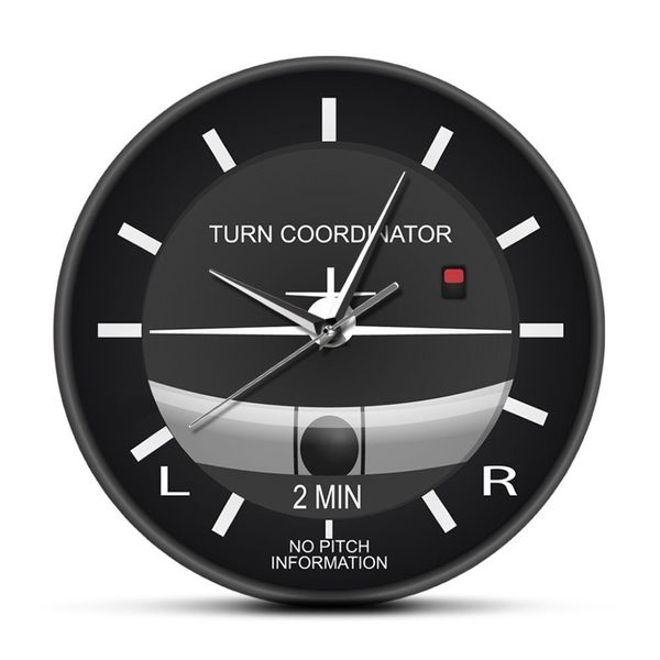 Авиационные классические бесшумные не тикающие настенные часы в стиле кабины самолета с лицом настенные часы самолет инструмент часы пилоты подарок 21234U