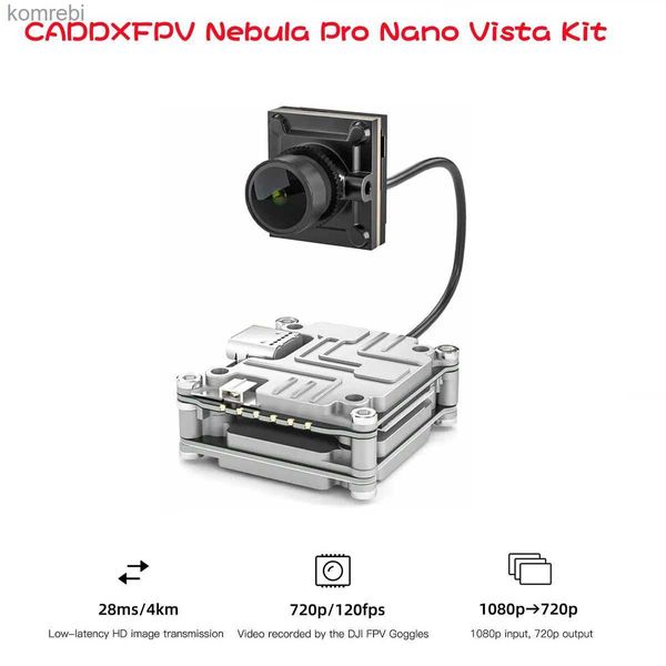 Drohnen CADDX Nebula Pro Nano Vista Kit Kamera für DJI Goggles DIY FPV Ersatzteil 720p/ 120fps 4 3/16 9 Bildschalter 4MP Sensor CADDXFPV 24313