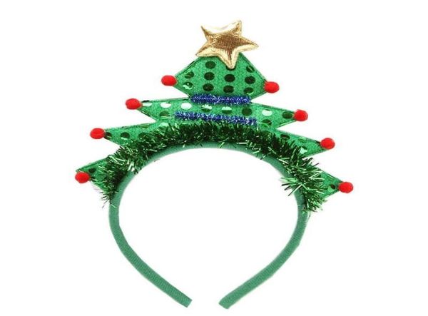 Erwachsene Kinder LED blinkendes Stirnband leuchten Haarband für Weihnachtsbaum Feiertagsdekoration Partyzubehör Geschenk Navid QylYhi6641428