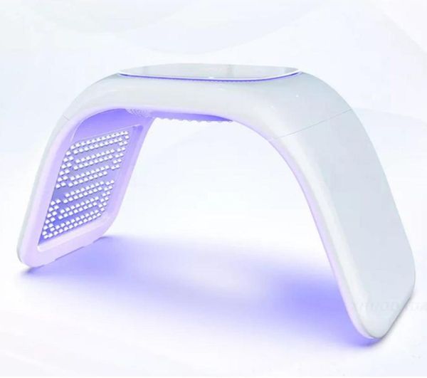 Máquina facial de terapia de luz led máscara de vapor hidratante spa 5d colágeno ems anti envelhecimento pdt rejuvenescimento de beleza da pele 2555778