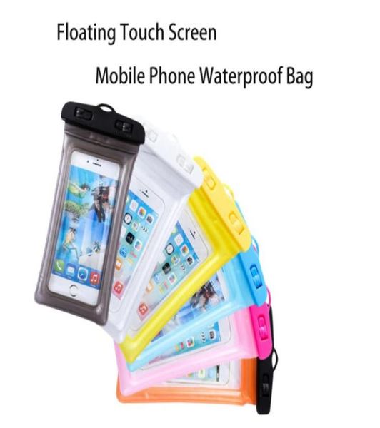 Custodia impermeabile Borsa protettiva in PVC Custodia universale per telefono con bussola Borse per immersioni Nuoto Per smartphone fino a 58 i7750295