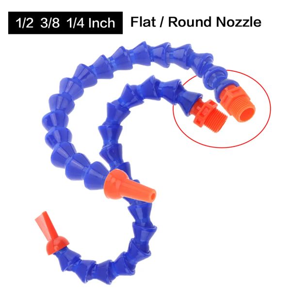 Spruzzatori Tubo del liquido refrigerante Tubo di raffreddamento/Spruzzatore del liquido refrigerante a nebbia d'olio/ Raffreddatore per fresa per incisione, Ugello piatto/rotondo Tubo di plastica/Utensili da taglio per metalli