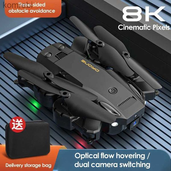 Drohnen 8K Drohne 4K Profesional Automatische Hindernisvermeidung Faltdrohne HD Luftaufnahmen Erwachsener Junge Spielzeug Fernbedienung Dron 24313