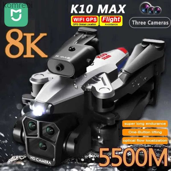 Droni NORMA MIJIA K10Max Drone 8K Professionale Tre Telecamere Grandangolare Localizzazione del Flusso Ottico Evitamento Ostacoli RC Quadcopter 24313