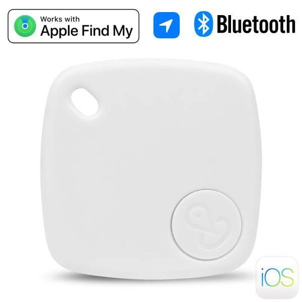 Tracker Mini Smart Tag Localizzatore GPS Bluetooth Localizzatore Antismarrimento Allarme per Portachiavi Borsa Bagagli Pet Finder Funziona con Apple Trova il mio