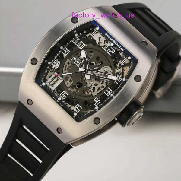 Relógio de mergulho RM Relógio Vestido RM010 Liga de Titânio Moda Lazer Negócios Esportes Máquinas Cronógrafo