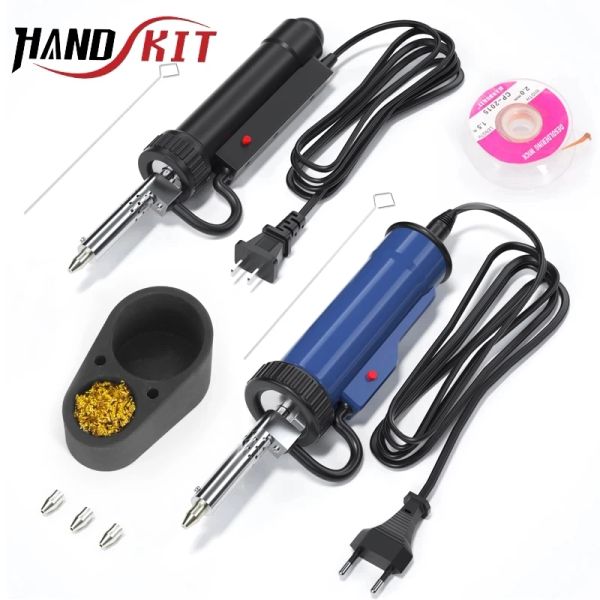 İpuçları ADT03 Desoldering Tabanca Taşınabilir Lehim Enerji Seti Elektrikli Vakum Pompası Profesyonel Otomatik Kalay Kaynak Araçları