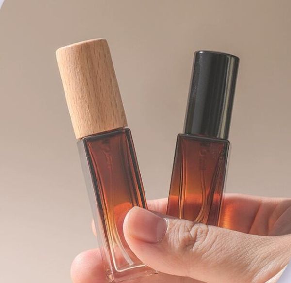 Großhandel Parfümflasche 5 ml Make-up-Spray Selbstpumpe wiederaufladbares Glas Mini-Parfum-Duft-Abfüllung gute Qualität