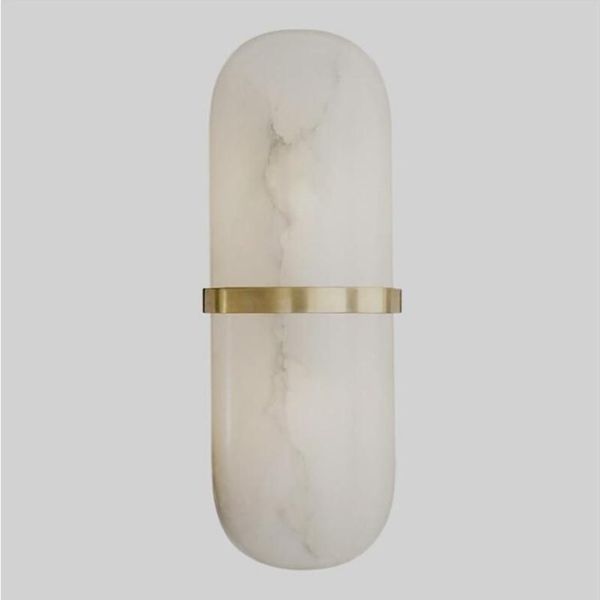 Moderne luci da parete a LED per la casa in marmo Soggiorno Ristorante Sconce G9 110 220V Corridoio Scale Apparecchi di illuminazione Montaggio superficiale Lamp259Z