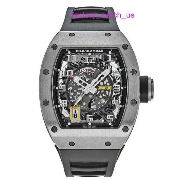 Grestest Herren-Armbanduhr RM Uhr RM Armbanduhr RM030 Titanlegierung Deklarationspflichtiger Rotor Herrenuhr RM030 T8