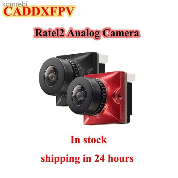 Drones Caddxfpv Ratel2 Câmera analógica Ratel2 Lente de 2,1 mm 16 9/4 3 NTSC/PAL Comutível com lente de substituição Micro FPV Câmera Drone 24313