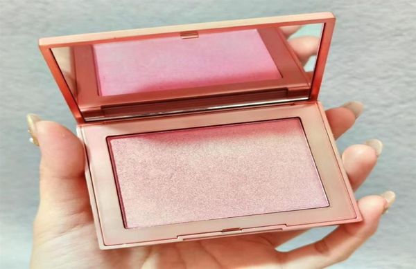 Alta qualidade maquiagem luz refletindo configuração pó iluminador para rosto orgasmo blush cosméticos maquiagem gift33352563947