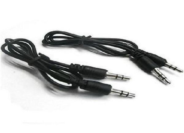 100 pzlotto 35mm 50 CM Maschio a Maschio Audio Aux Plug 3 Ring Mini Cavo AV3746691