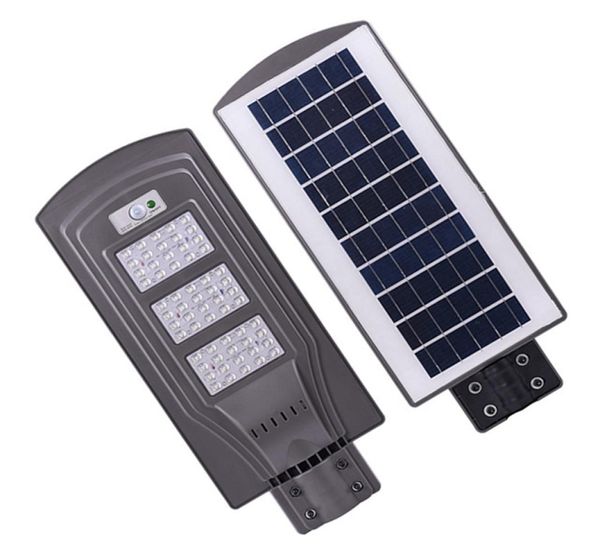 EDISON2011 20W 40W 60W Integrated LED Solar Street Light Outdoor Waterfof IP65 PIR Sensor Solar Smart Light3158290