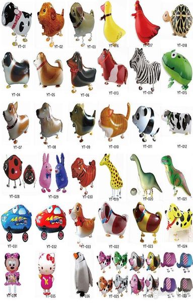 Assortimento Design Walking Pet Balloon Modelli ibridi di palloncini animali Giocattoli per feste per bambini Regalo di compleanno Cucciolo globos1160534