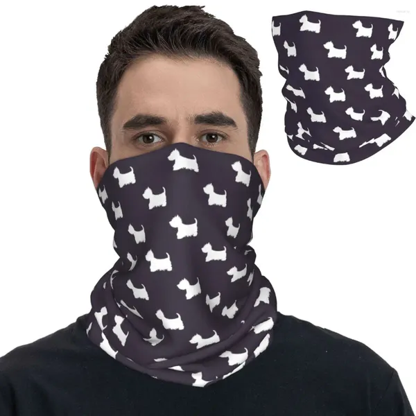 Sciarpe Modello di cane carino Bandana Copricollo Passamontagna stampato Maschera Sciarpa Multiuso Ciclismo Equitazione Unisex Adulto Traspirante