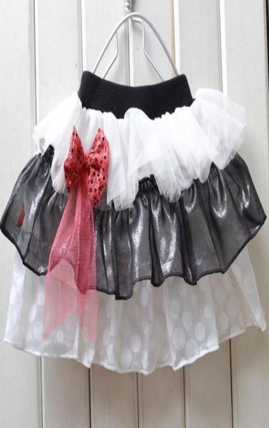 Neue Mode Weihnachten Baby Mädchen Spitze Kleid Gestreiften Säugling Tutu Muster Rock Baby Ball Kleid Farbe random3642165