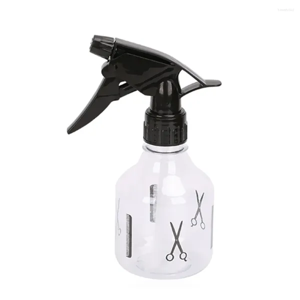 Vorratsflaschen 250 ml Sprühflasche Leerer Trigger-Wassernebelsprüher Ultrafeiner Friseurkunststoff zum Reinigen von Haarstyling-Pflanzen