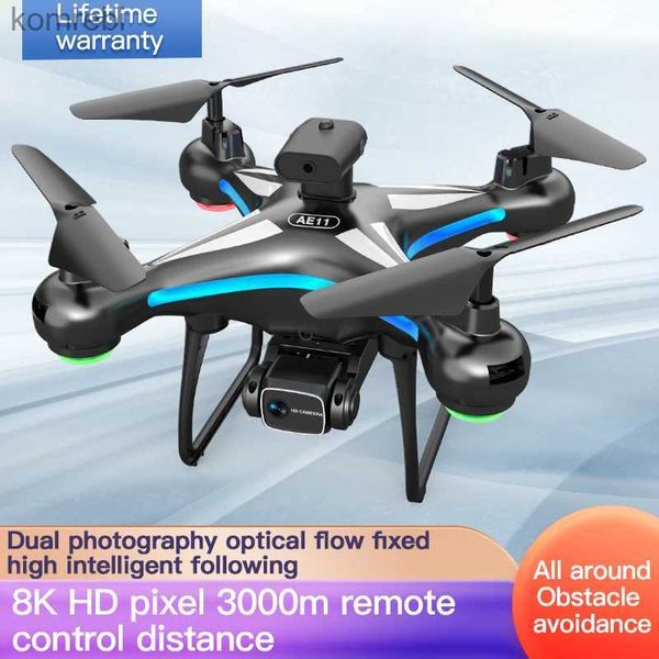 Droni 2023 AE11 Drone 6K 8K Fotocamera per evitare gli ostacoli Drone 8K Fotografia aerea ad alta definizione ESC RC Aereo Batteria ultra lunga 24313