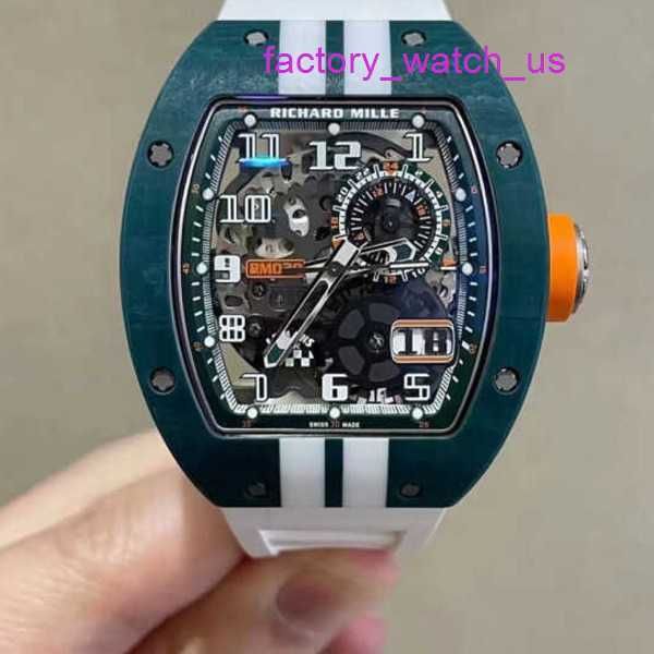 Relógio feminino RM Watch Dress Watch RM029 Série RM029 Material de fibra de carbono cronógrafo