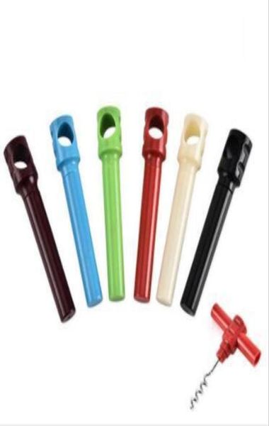 Apribottiglie Semplice Pratico Cacciavite in plastica per vino rosso Casa Creativo Multifunzione Cavatappi Apribottiglie Auto Cucina Accesso4995688