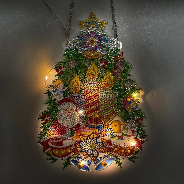 CUSCIO NUOVO IMMAGINE CHIUSA IMMAGINE DI PIGNO DI PITURA Diamond Guida fai da te Diamond Recamit Mosaic Kit per decorare regali di Natale