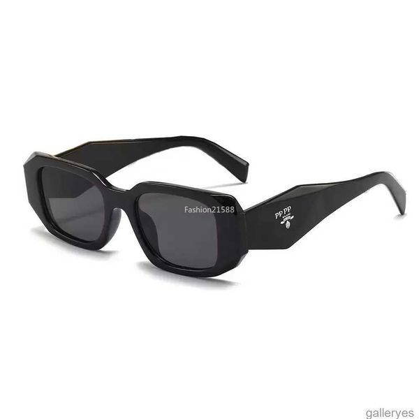 Prad óculos de sol designer mulher óculos masculino preto sol vintage moda óculos de praia para homem 7 cores p óculos de sol zt91