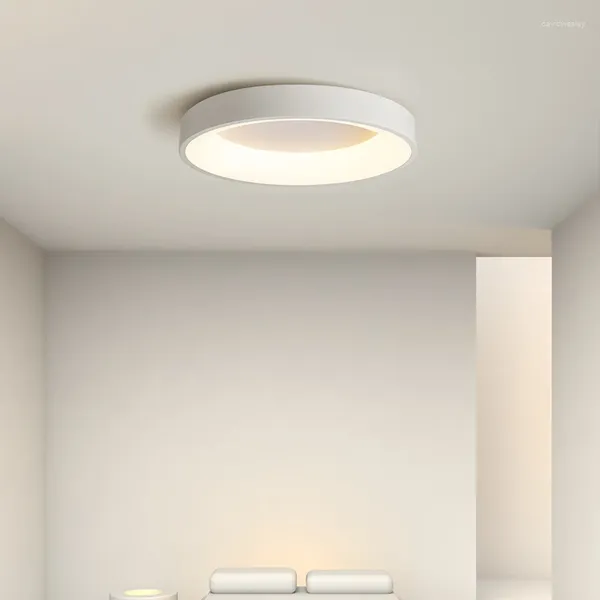 Tavan Işıkları Modern Minimalist Dairesel Led Lamba Yatak Odası Oturma Odası Fuaye Koridor Balkon