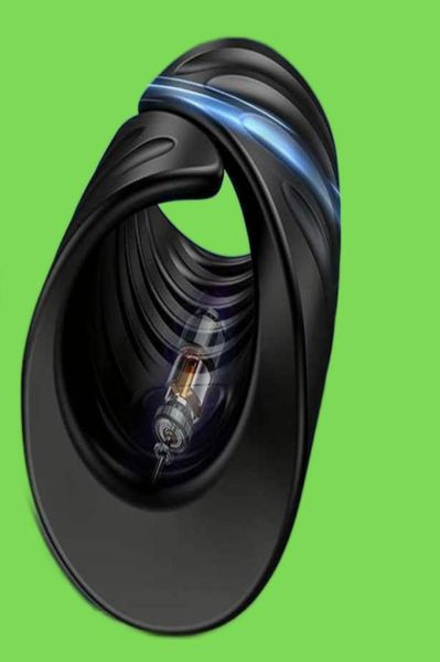 Ss18 brinquedo sexual massageador bluetooth pênis treinamento vibrador sem fio app remoto masturbador masculino para homens atraso anel peniano glans trainer6225962