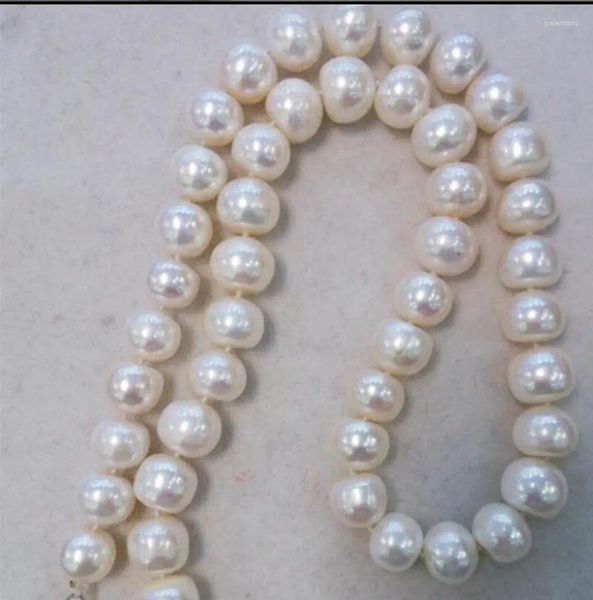 Ожерелье с подвесками, серьги из натурального белого культивированного жемчуга Акойя диаметром 8–9 мм, 18 дюймов