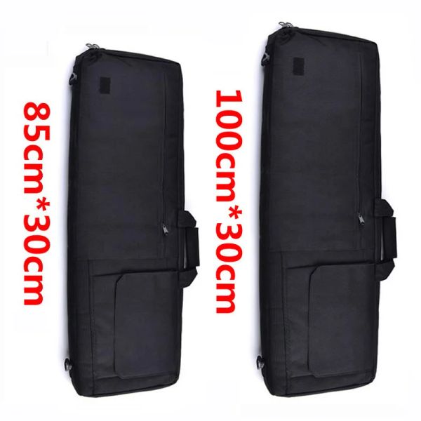 Bolsas de 85cm/100cm esportes ao ar livre armas de aroma de armas de aroma de armas de arco de rifle Bolsa de ombro de bolsa de caça à caça de caça